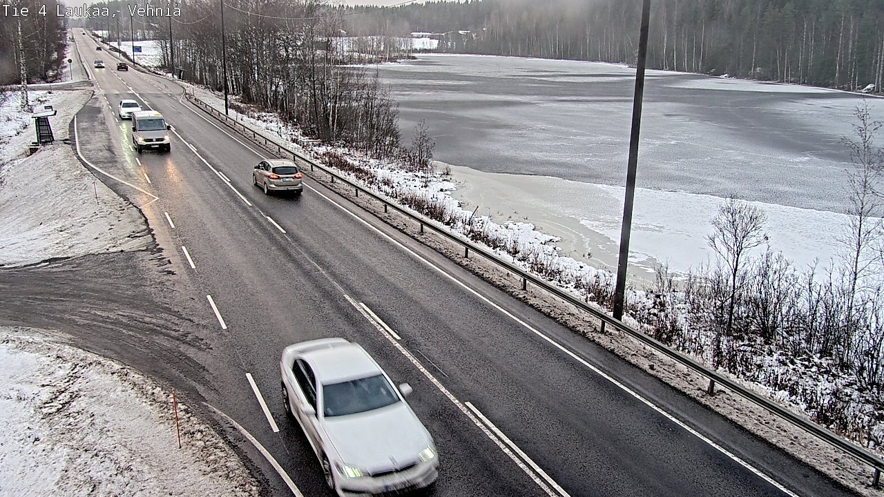 Weather Camera Image Väg 4  Laukaa, Vehniä, Laukaa, Keski-Suomi