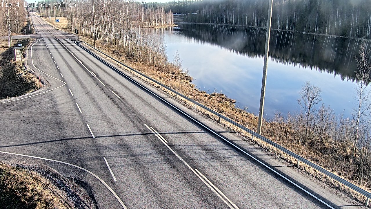 Weather Camera Image Road 4  Laukaa, Vehniä, Laukaa, Keski-Suomi