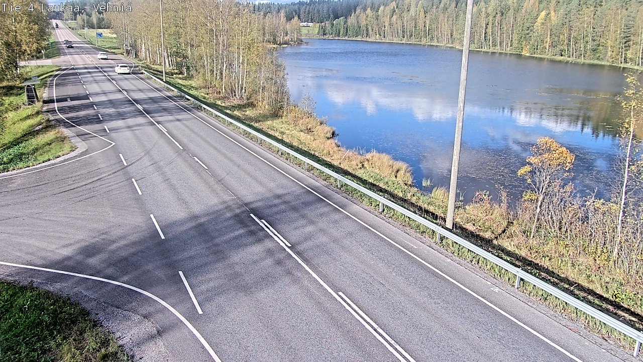Weather Camera Image Road 4  Laukaa, Vehniä, Laukaa, Keski-Suomi