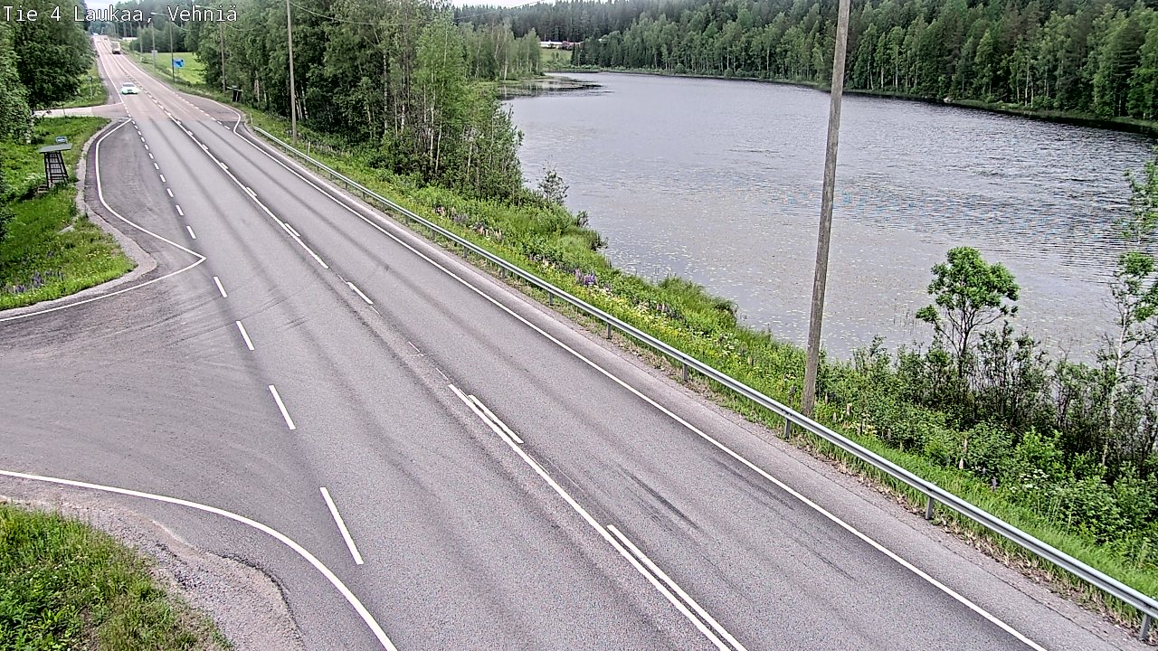 Kelikamerat Kuva Tie 4  Laukaa, Vehniä, Laukaa, Keski-Suomi