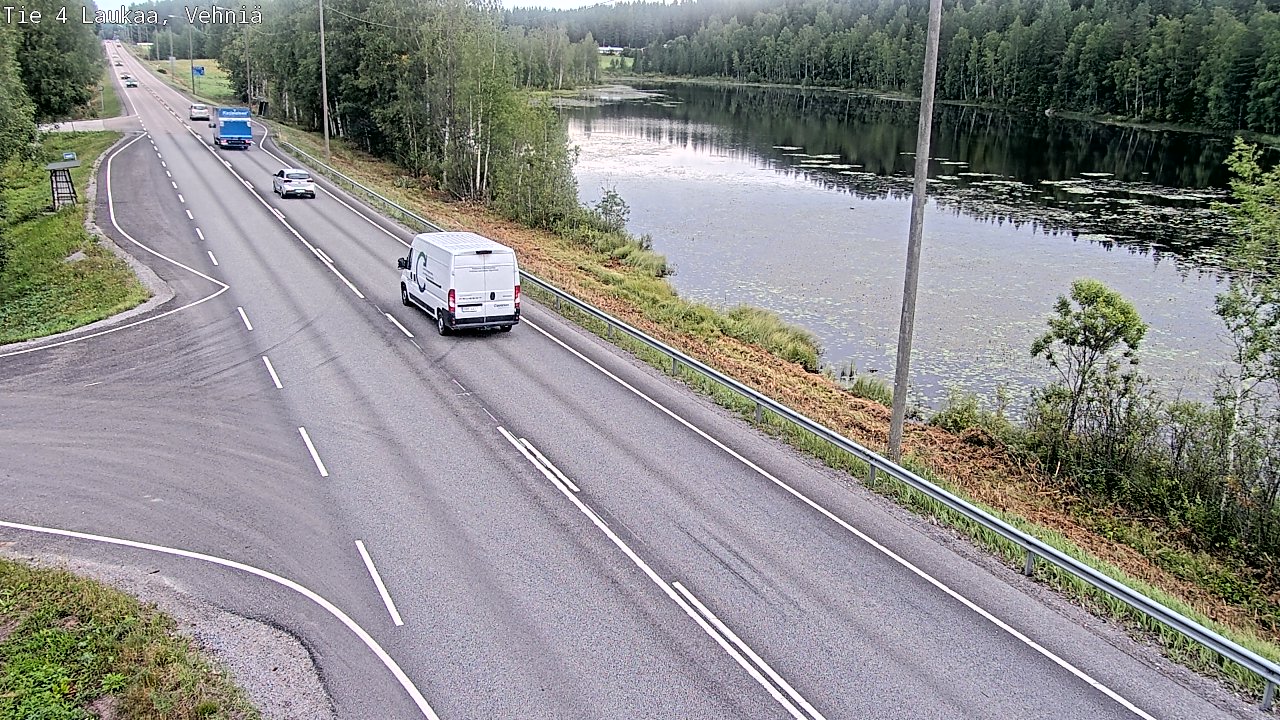Weather Camera Image Road 4  Laukaa, Vehniä, Laukaa, Keski-Suomi