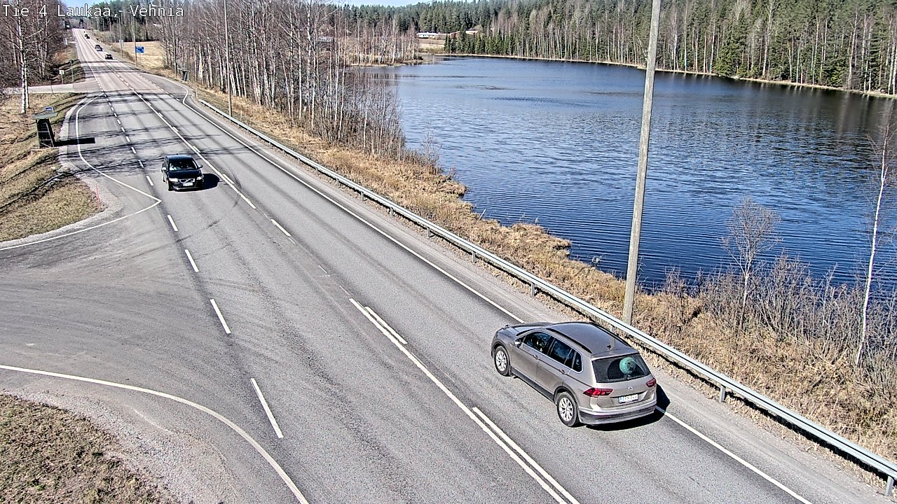 Weather Camera Image Road 4  Laukaa, Vehniä, Laukaa, Keski-Suomi