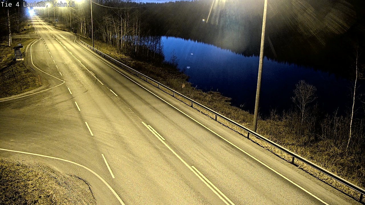 Weather Camera Image Road 4  Laukaa, Vehniä, Laukaa, Keski-Suomi