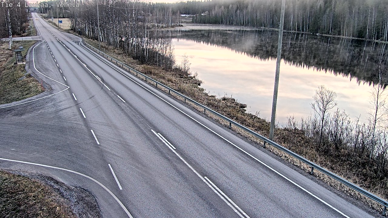Weather Camera Image Road 4  Laukaa, Vehniä, Laukaa, Keski-Suomi