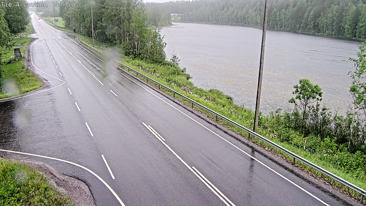 Kelikamerat Kuva Tie 4  Laukaa, Vehniä, Laukaa, Keski-Suomi