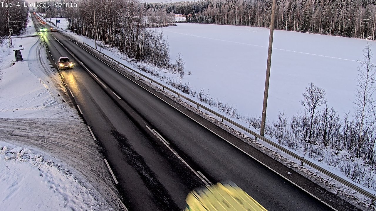Weather Camera Image Road 4  Laukaa, Vehniä, Laukaa, Keski-Suomi