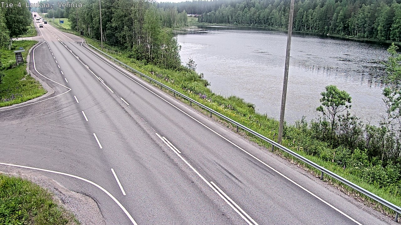 Kelikamerat Kuva Tie 4  Laukaa, Vehniä, Laukaa, Keski-Suomi