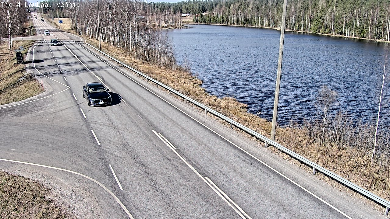 Weather Camera Image Road 4  Laukaa, Vehniä, Laukaa, Keski-Suomi