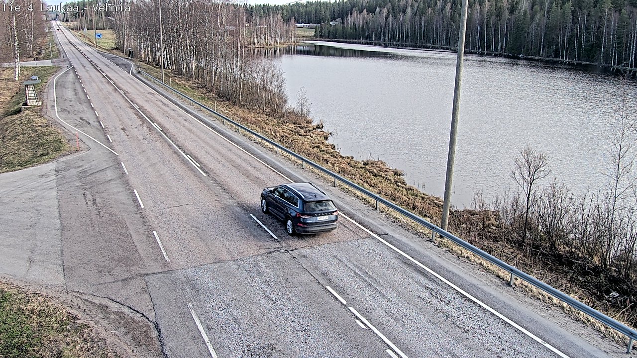 Weather Camera Image Road 4  Laukaa, Vehniä, Laukaa, Keski-Suomi