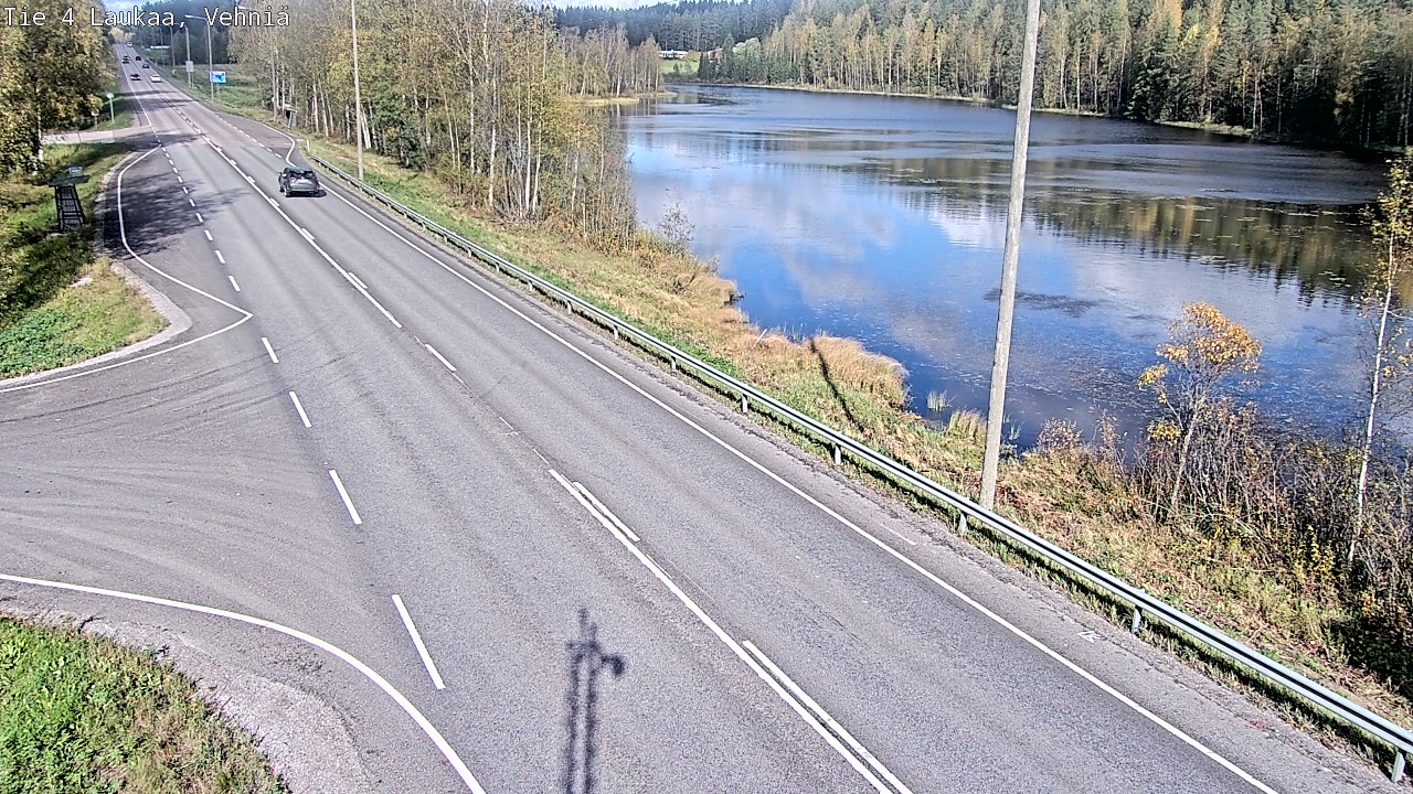 Weather Camera Image Road 4  Laukaa, Vehniä, Laukaa, Keski-Suomi
