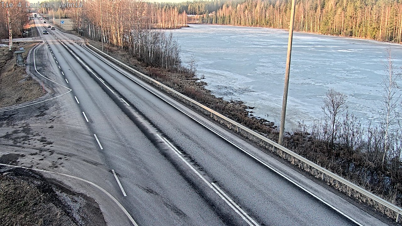 Weather Camera Image Väg 4  Laukaa, Vehniä, Laukaa, Keski-Suomi