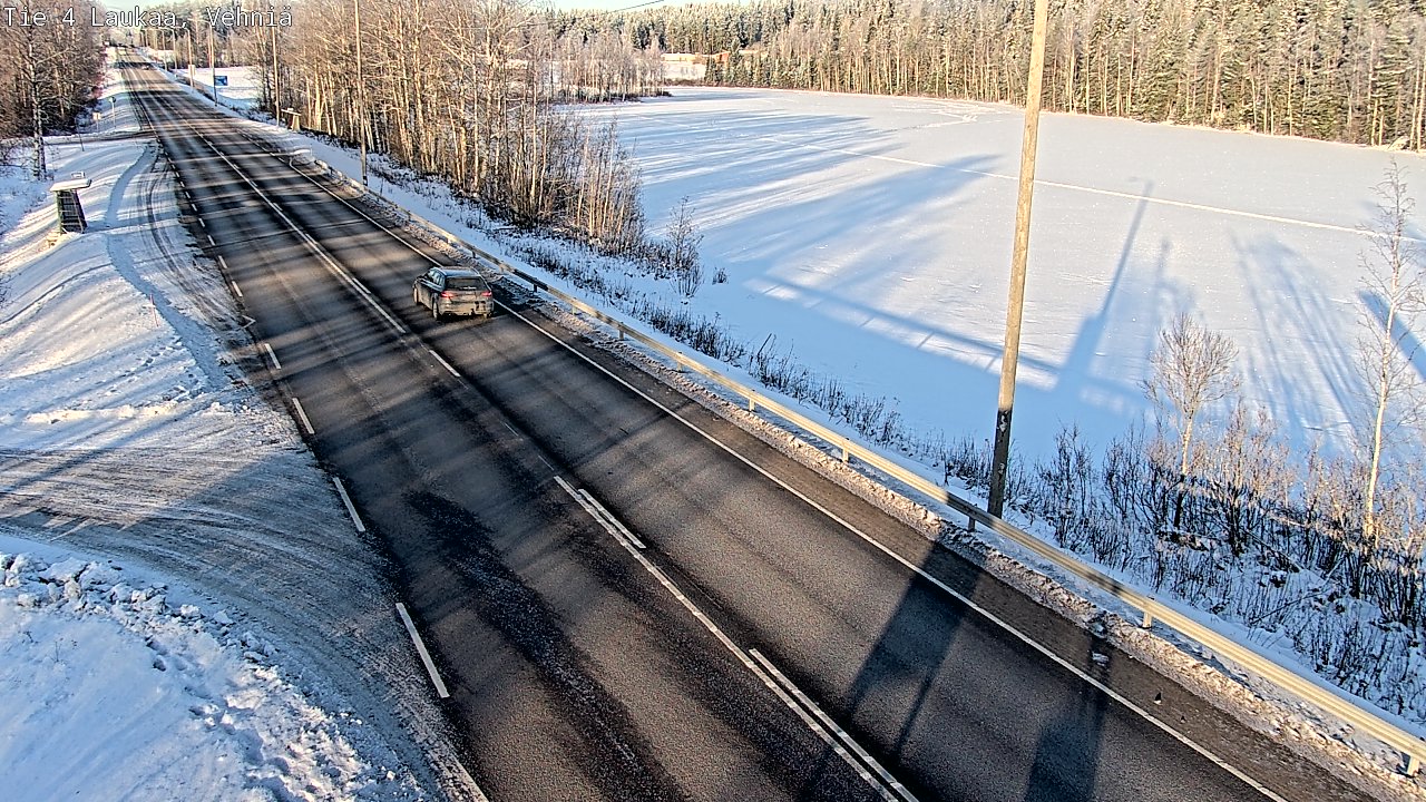 Weather Camera Image Road 4  Laukaa, Vehniä, Laukaa, Keski-Suomi