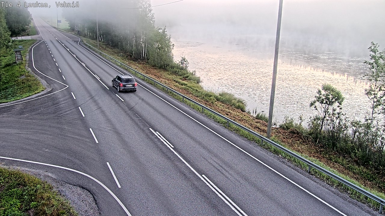 Weather Camera Image Road 4 Laukaa, Vehniä, Laukaa, Keski-Suomi