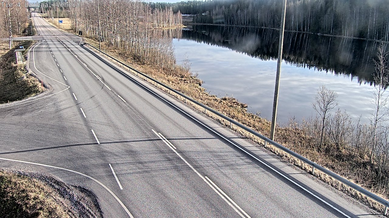 Weather Camera Image Väg 4  Laukaa, Vehniä, Laukaa, Keski-Suomi