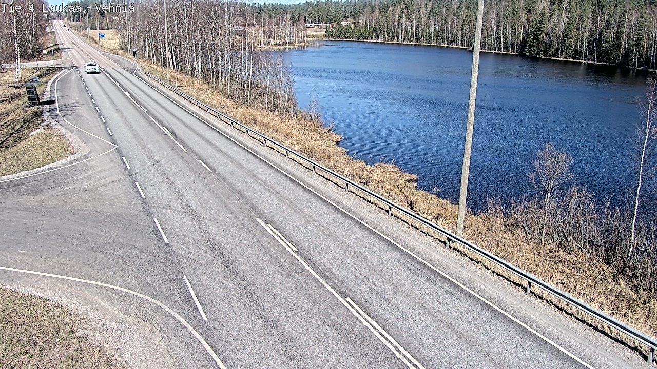 Weather Camera Image Road 4  Laukaa, Vehniä, Laukaa, Keski-Suomi