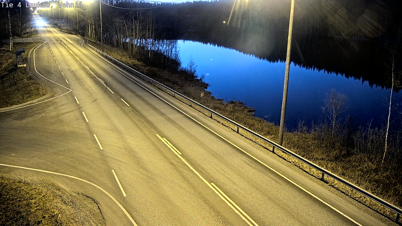 Weather Camera Image Road 4  Laukaa, Vehniä, Laukaa, Keski-Suomi