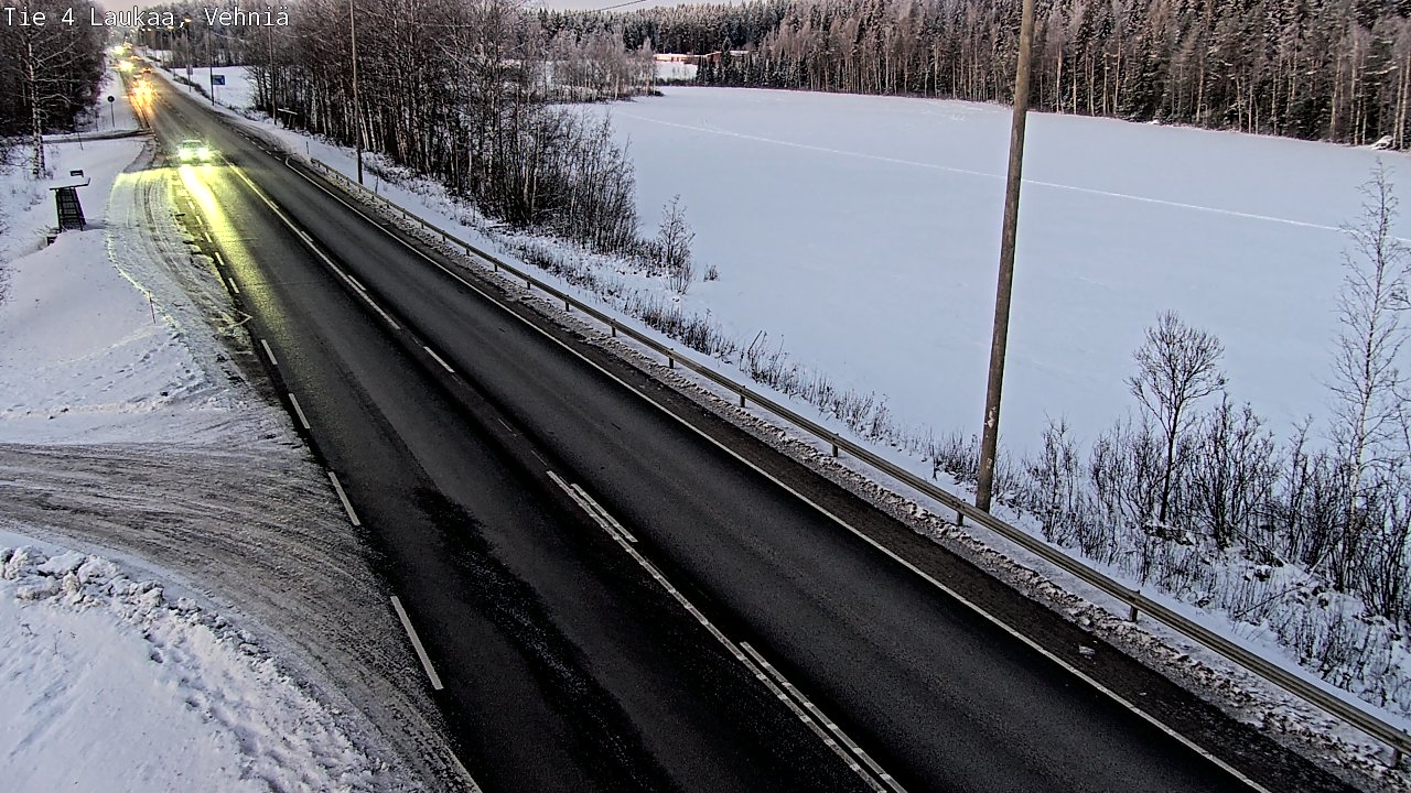 Weather Camera Image Road 4  Laukaa, Vehniä, Laukaa, Keski-Suomi