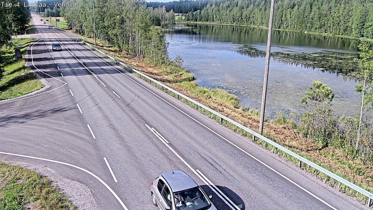 Kelikamerat Kuva Tie 4  Laukaa, Vehniä, Laukaa, Keski-Suomi