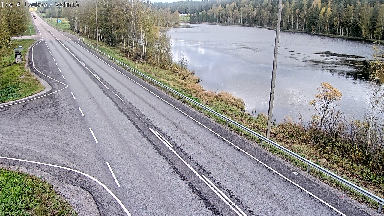 Weather Camera Image Road 4  Laukaa, Vehniä, Laukaa, Keski-Suomi