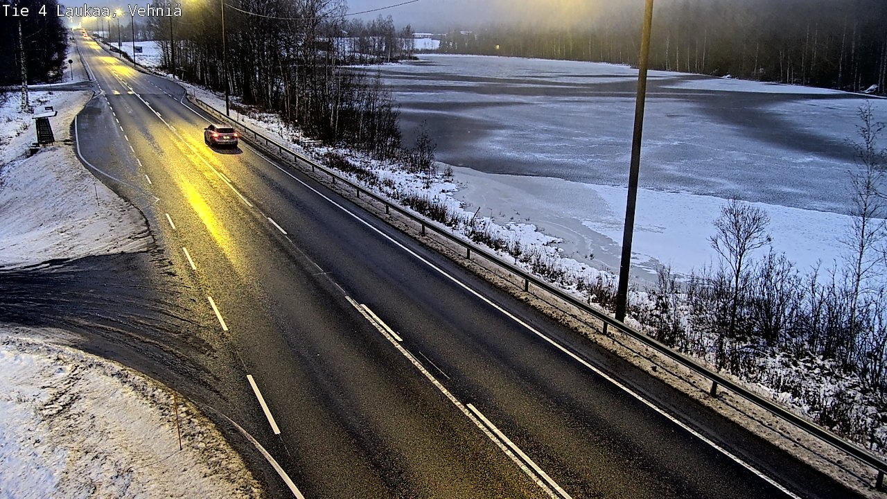 Weather Camera Image Väg 4  Laukaa, Vehniä, Laukaa, Keski-Suomi