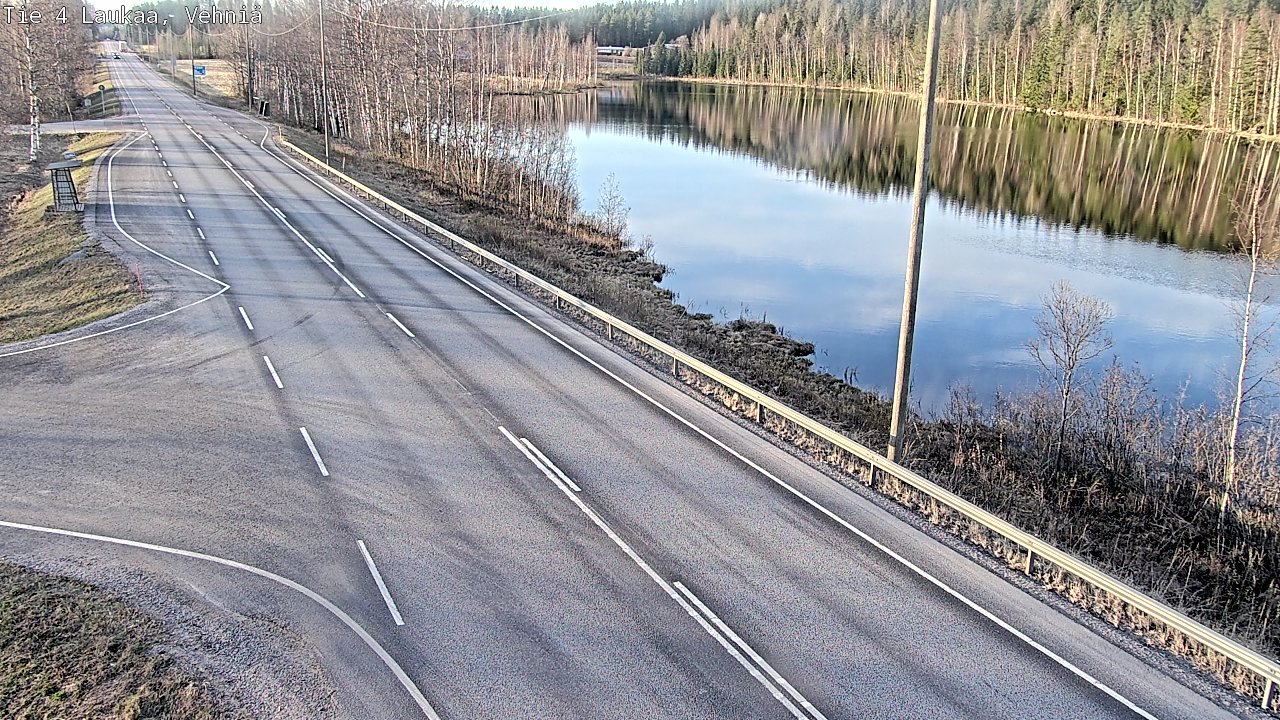 Weather Camera Image Road 4  Laukaa, Vehniä, Laukaa, Keski-Suomi