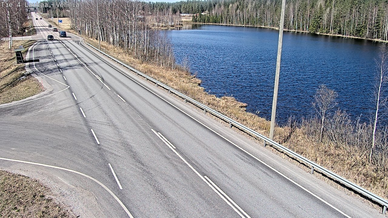 Weather Camera Image Road 4  Laukaa, Vehniä, Laukaa, Keski-Suomi