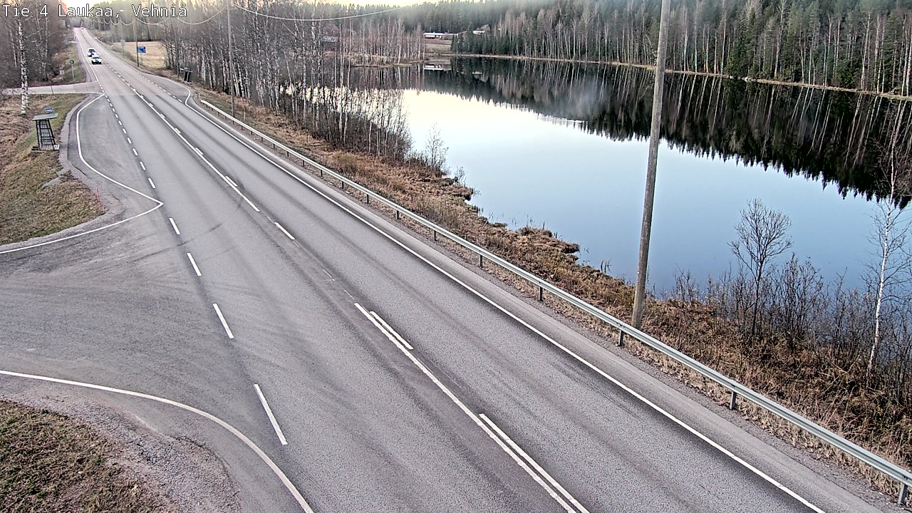 Weather Camera Image Väg 4  Laukaa, Vehniä, Laukaa, Keski-Suomi