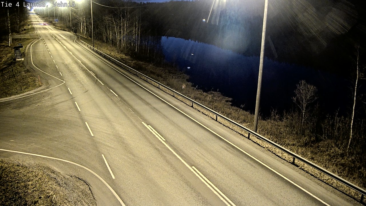 Weather Camera Image Road 4  Laukaa, Vehniä, Laukaa, Keski-Suomi