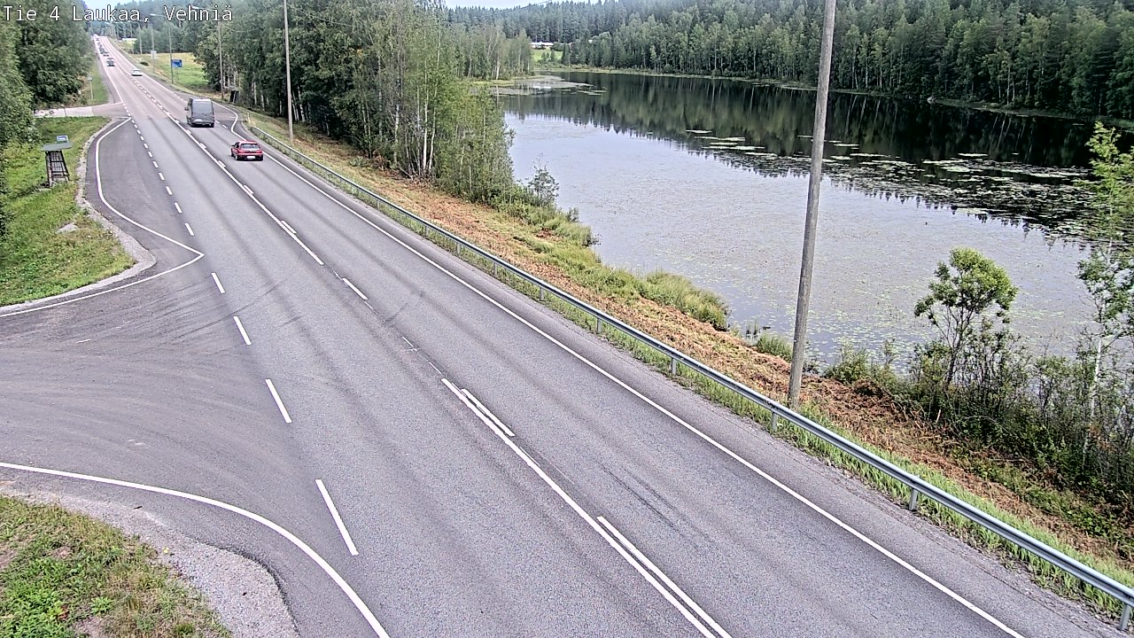 Weather Camera Image Väg 4  Laukaa, Vehniä, Laukaa, Keski-Suomi