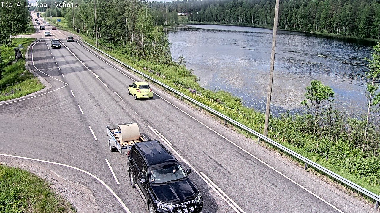 Kelikamerat Kuva Tie 4  Laukaa, Vehniä, Laukaa, Keski-Suomi