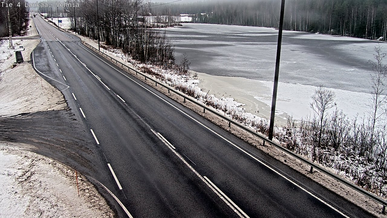 Weather Camera Image Väg 4  Laukaa, Vehniä, Laukaa, Keski-Suomi