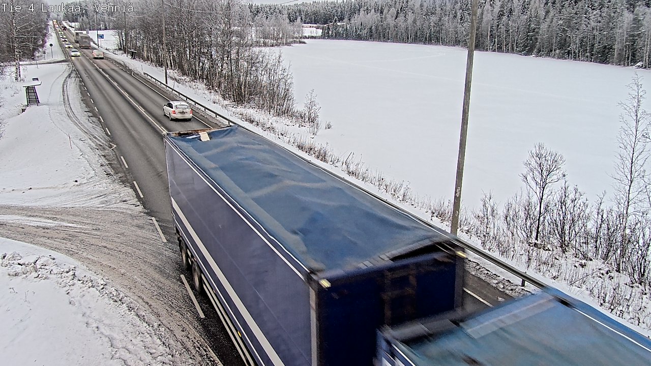 Kelikamerat Kuva Tie 4  Laukaa, Vehniä, Laukaa, Keski-Suomi