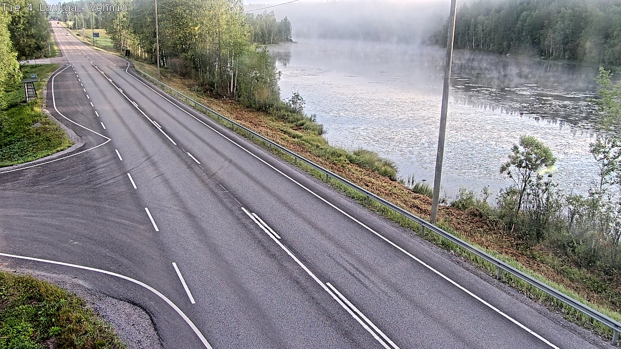 Weather Camera Image Road 4  Laukaa, Vehniä, Laukaa, Keski-Suomi