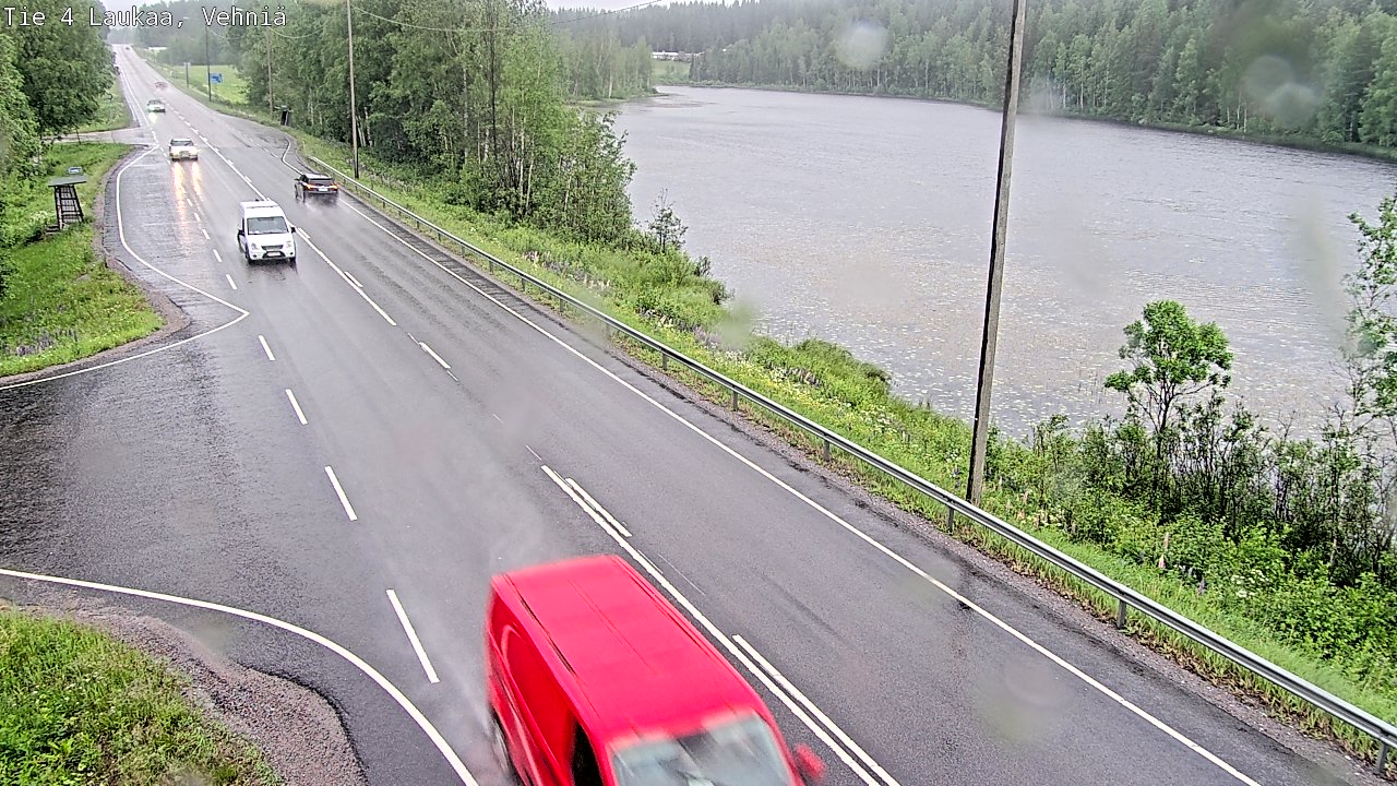 Kelikamerat Kuva Tie 4  Laukaa, Vehniä, Laukaa, Keski-Suomi