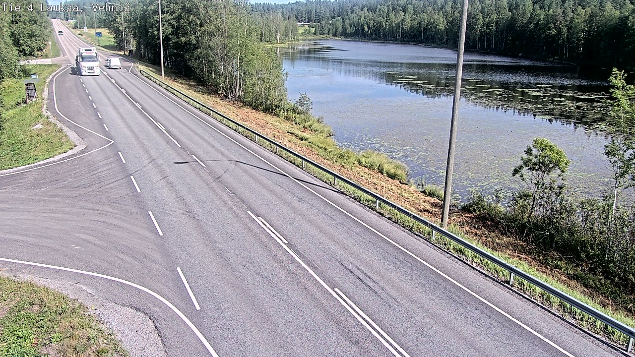 Kelikamerat Kuva Tie 4  Laukaa, Vehniä, Laukaa, Keski-Suomi