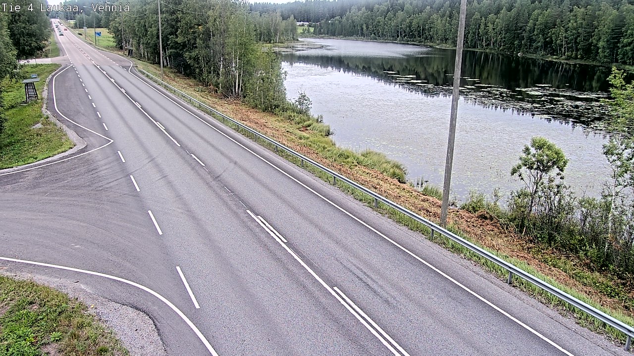 Weather Camera Image Väg 4  Laukaa, Vehniä, Laukaa, Keski-Suomi