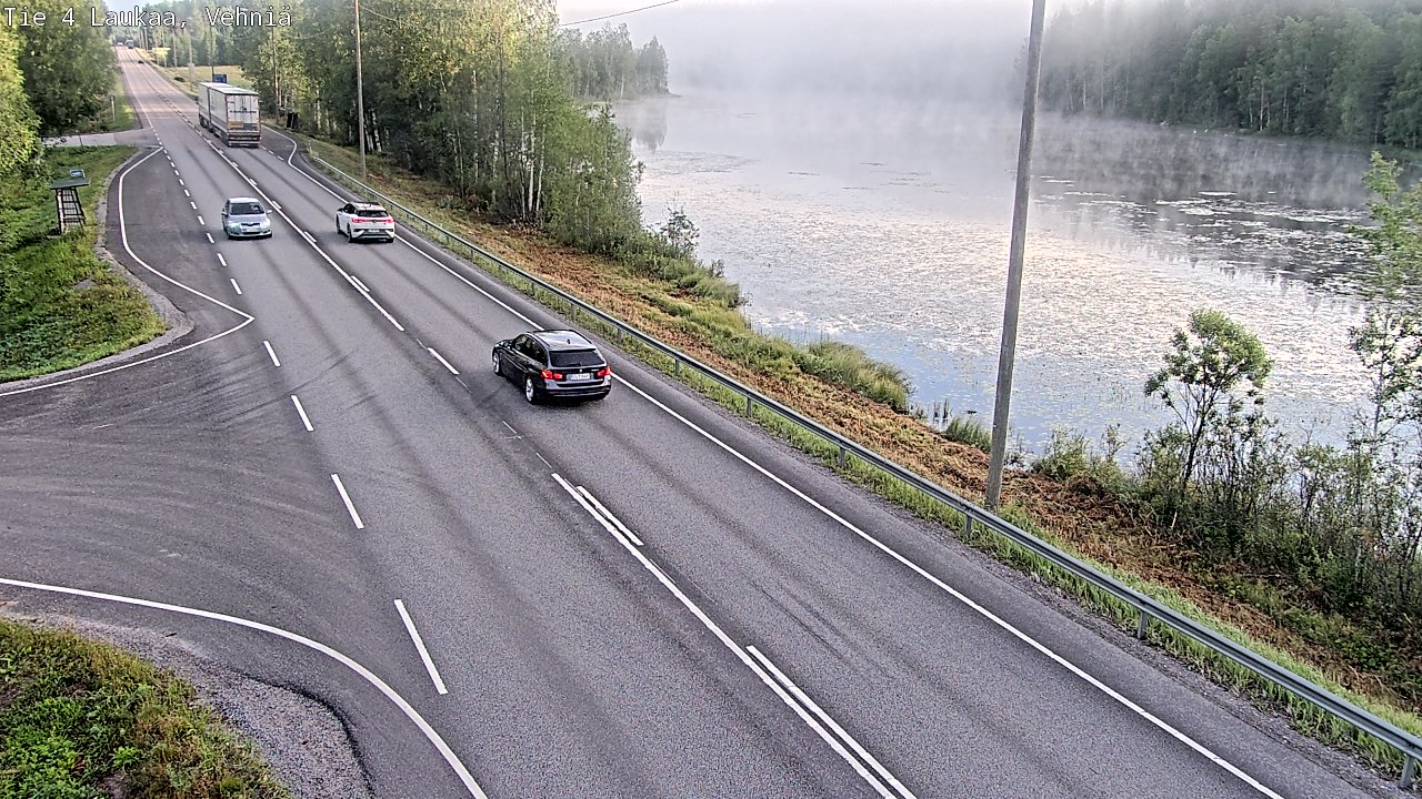 Weather Camera Image Road 4  Laukaa, Vehniä, Laukaa, Keski-Suomi