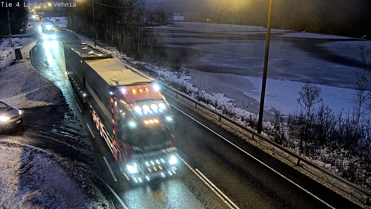 Weather Camera Image Väg 4  Laukaa, Vehniä, Laukaa, Keski-Suomi