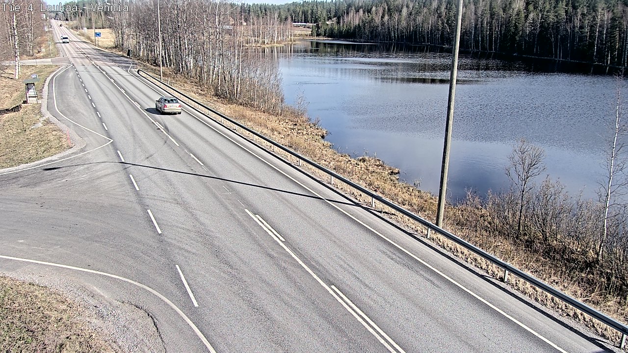 Weather Camera Image Road 4  Laukaa, Vehniä, Laukaa, Keski-Suomi