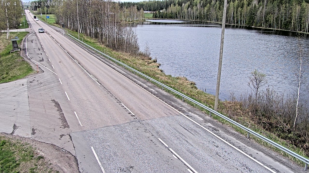 Weather Camera Image Road 4  Laukaa, Vehniä, Laukaa, Keski-Suomi