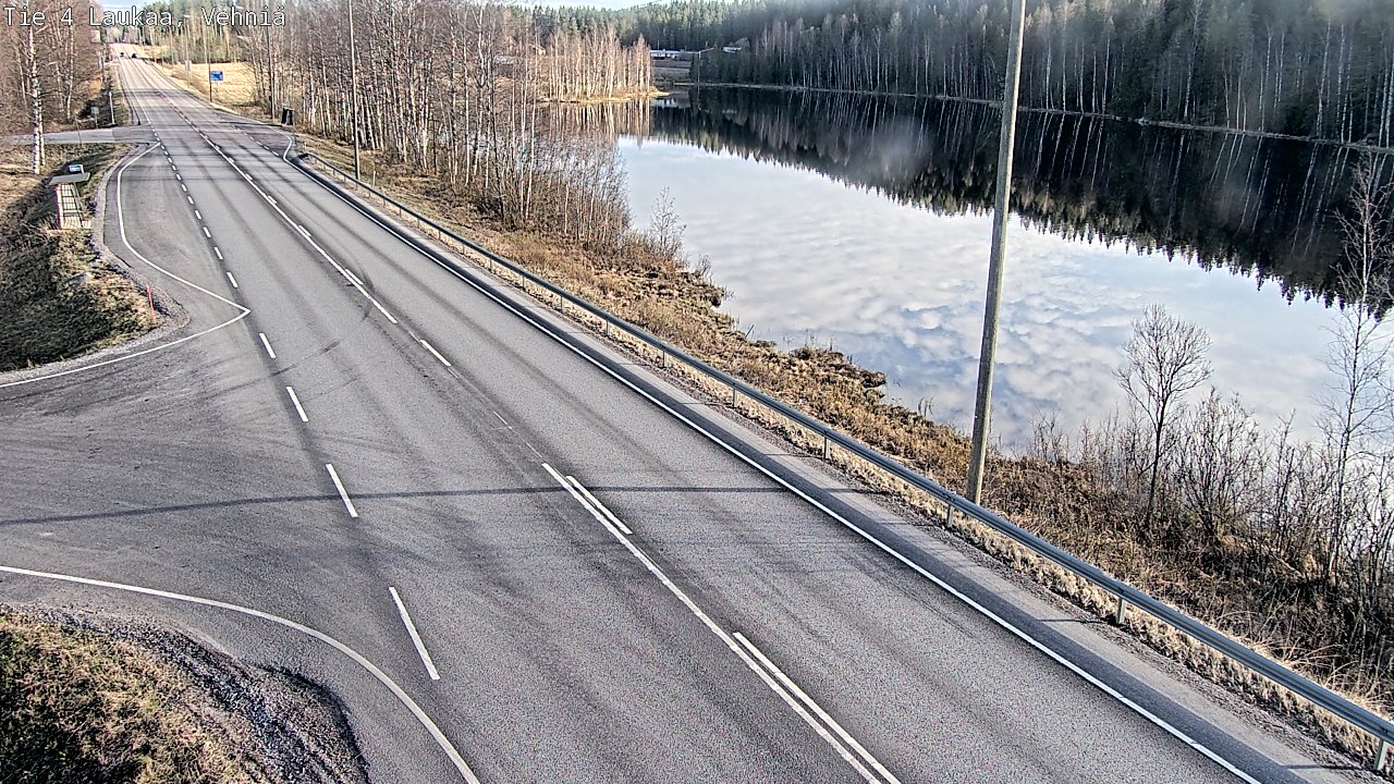 Weather Camera Image Väg 4  Laukaa, Vehniä, Laukaa, Keski-Suomi