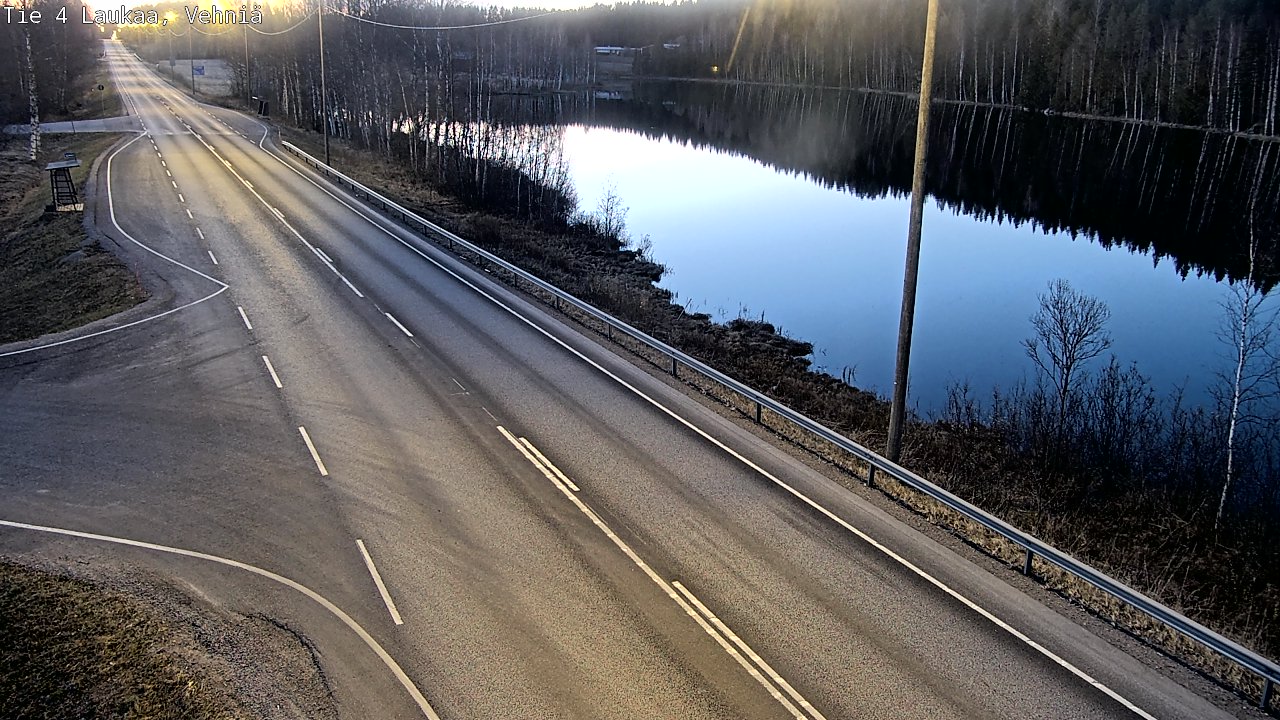 Weather Camera Image Road 4  Laukaa, Vehniä, Laukaa, Keski-Suomi