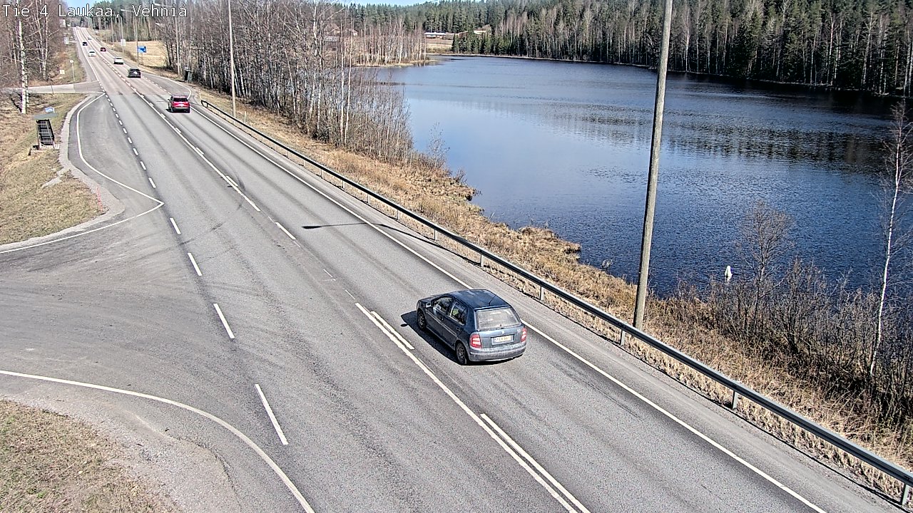 Weather Camera Image Road 4  Laukaa, Vehniä, Laukaa, Keski-Suomi