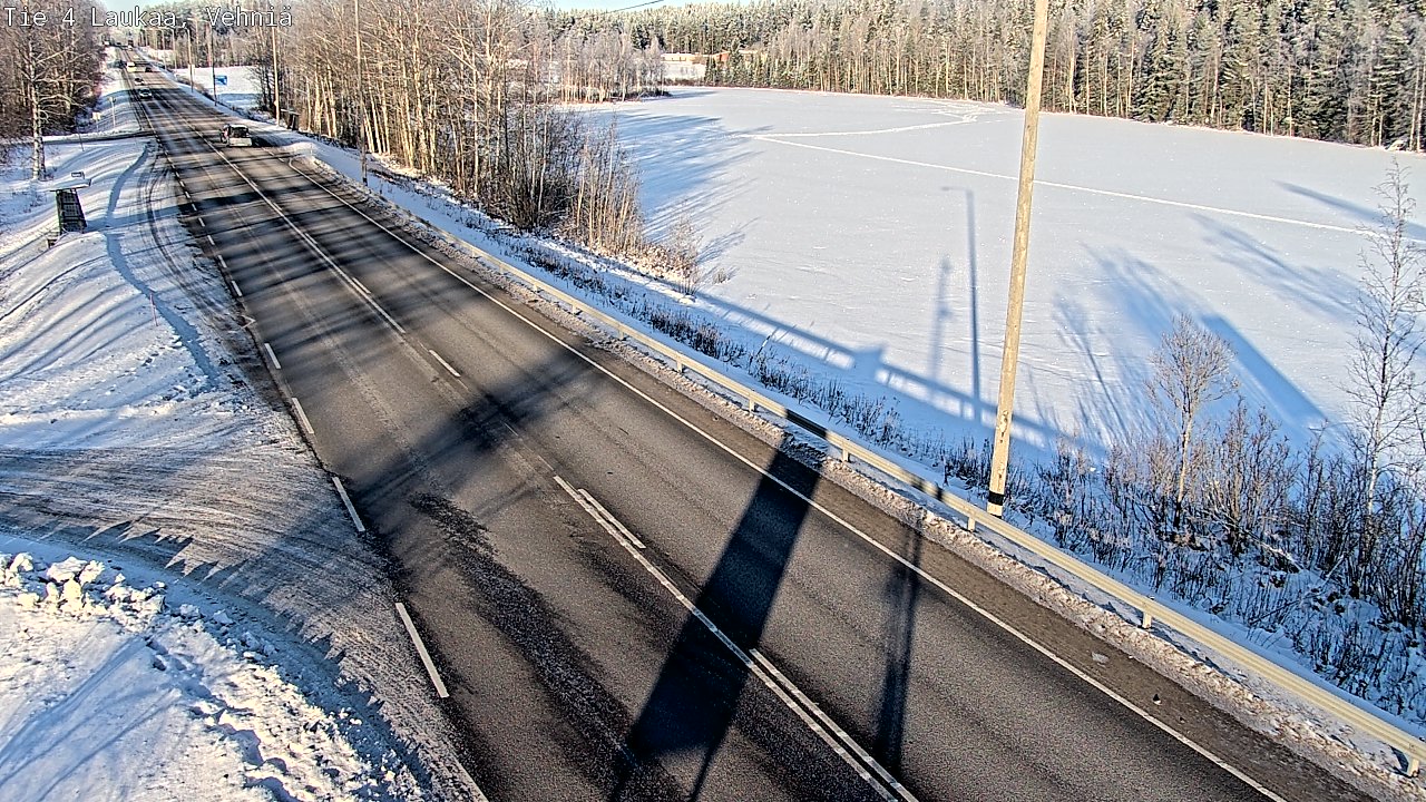 Weather Camera Image Road 4  Laukaa, Vehniä, Laukaa, Keski-Suomi