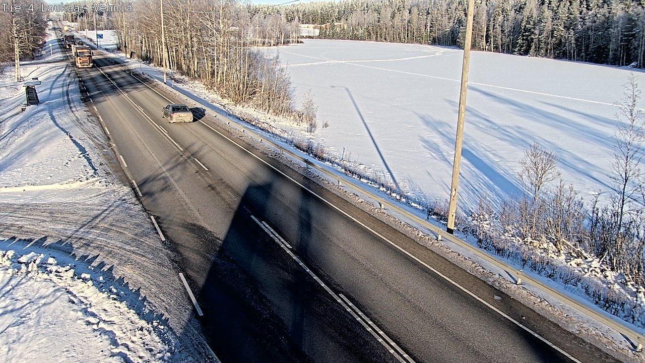 Weather Camera Image Road 4  Laukaa, Vehniä, Laukaa, Keski-Suomi