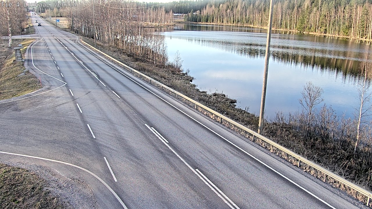Weather Camera Image Road 4  Laukaa, Vehniä, Laukaa, Keski-Suomi