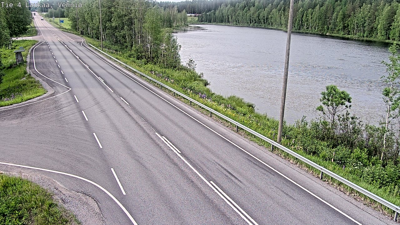 Kelikamerat Kuva Tie 4  Laukaa, Vehniä, Laukaa, Keski-Suomi