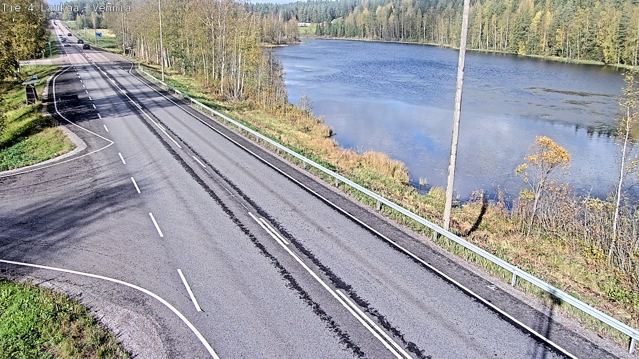 Kelikamerat Kuva Tie 4  Laukaa, Vehniä, Laukaa, Keski-Suomi