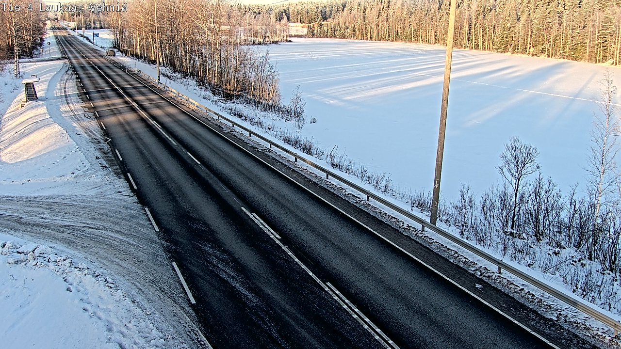 Weather Camera Image Road 4  Laukaa, Vehniä, Laukaa, Keski-Suomi