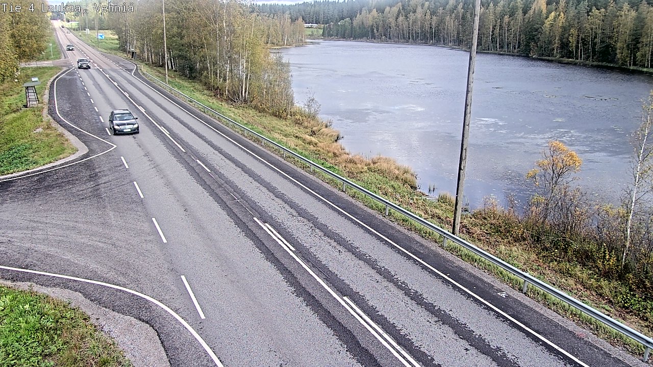 Weather Camera Image Road 4  Laukaa, Vehniä, Laukaa, Keski-Suomi